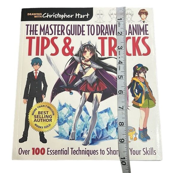 The Master Guide to Drawing Anime Book Tips & Tricks Christopher Hart Paperback - Picture 16 of 16